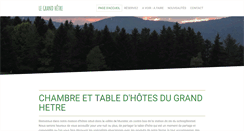 Desktop Screenshot of grand-hetre.com